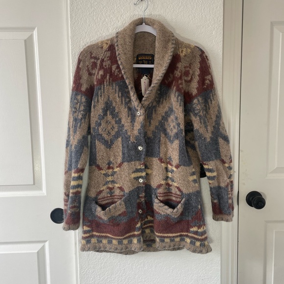 Pendleton Multicolor Wool Cardigan - Picture 1 of 6
